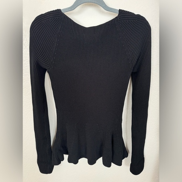 H&M rib-knit top black - Picture 4 of 4